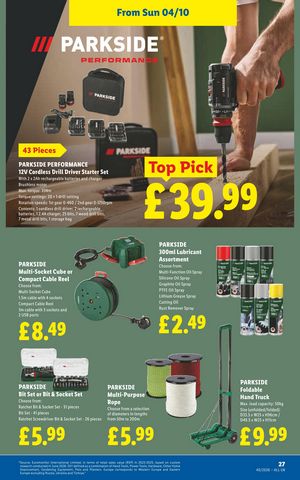 Lidl leaflet offers 01/10/2026 - 07/10/2026 page 31