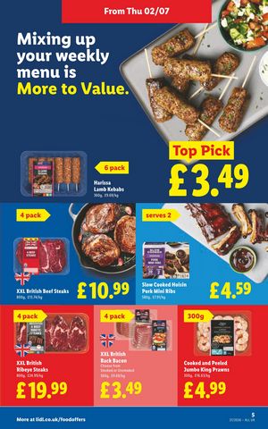 Lidl leaflet offers 02/07/2026 - 08/07/2026 page 5