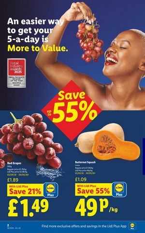 Lidl leaflet offers 03/09/2026 - 09/09/2026 page 2