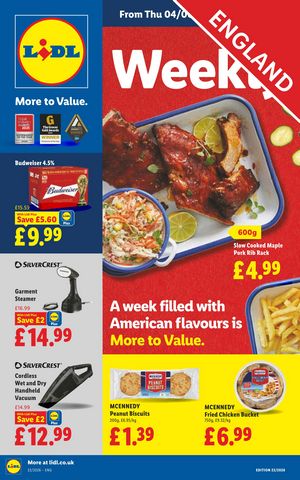 Lidl leaflet offers 04/06/2026 - 10/06/2026 page 1