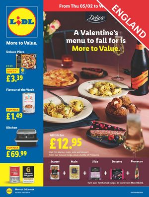 Lidl leaflet offers 05/02/2026 - 11/02/2026 page 1