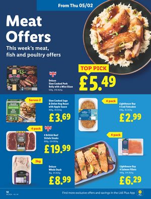 Lidl leaflet offers 05/02/2026 - 11/02/2026 page 12