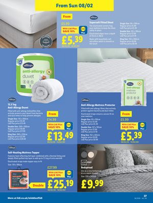 Lidl leaflet offers 05/02/2026 - 11/02/2026 page 27