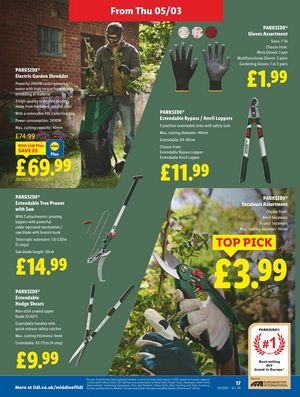 Lidl leaflet offers 05/03/2026 - 11/03/2026 page 17