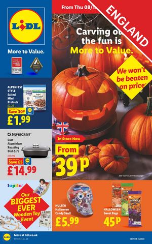 Lidl leaflet offers 08/10/2026 - 14/10/2026 page 1