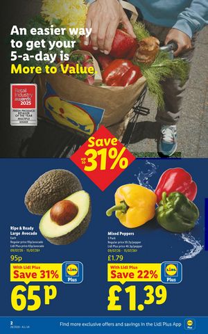 Lidl leaflet offers 09/07/2026 - 15/07/2026 page 2