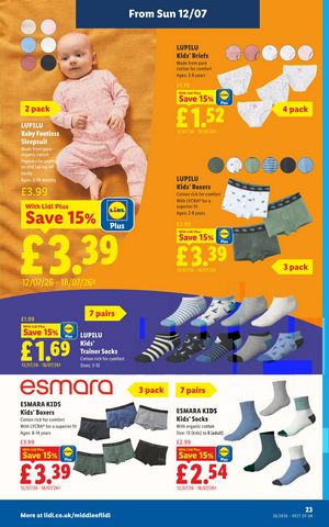 Lidl leaflet offers 09/07/2026 - 15/07/2026 page 25