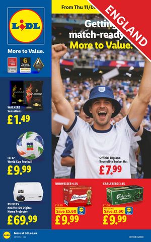 Lidl leaflet offers 11/06/2026 - 17/06/2026 page 1