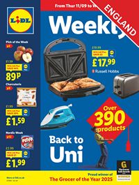 Lidl leaflet offers 11/09/2025 - 17/09/2025 page 1