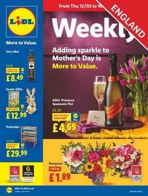 Lidl leaflet offers 12/03/2026 - 18/03/2026 page 1