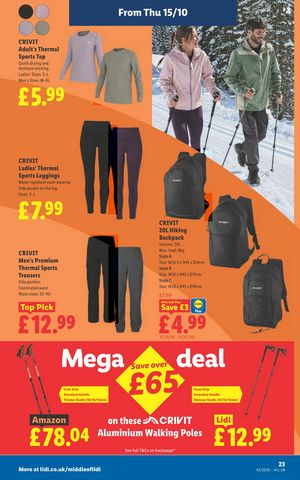 Lidl leaflet offers 15/10/2026 - 21/10/2026 page 25