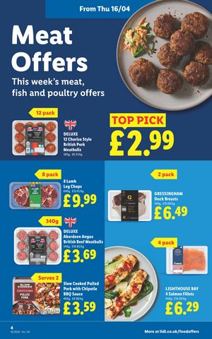 Lidl leaflet offers 16/04/2026 - 22/04/2026 page 4