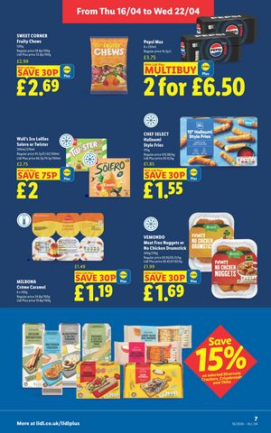 Lidl leaflet offers 16/04/2026 - 22/04/2026 page 7