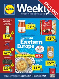 Lidl leaflet offers 17/07/2025 - 23/07/2025 page 1