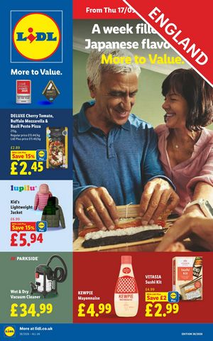 Lidl leaflet offers 17/09/2026 - 23/09/2026 page 1