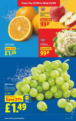 Lidl leaflet offers 17/09/2026 - 23/09/2026 page 3