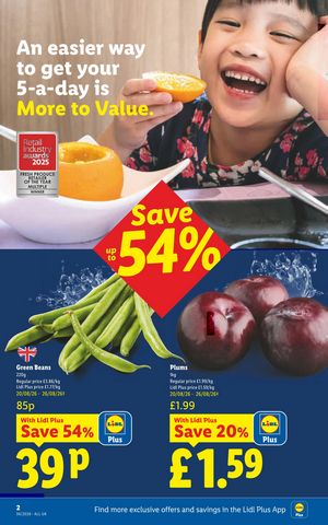 Lidl leaflet offers 20/08/2026 - 26/08/2026 page 2