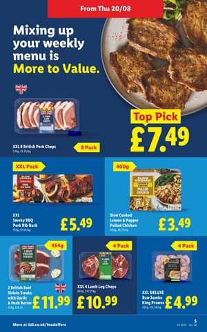 Lidl leaflet offers 20/08/2026 - 26/08/2026 page 5