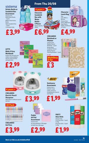 Lidl leaflet offers 20/08/2026 - 26/08/2026 page 19