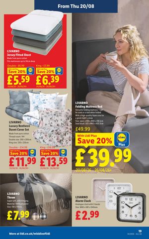 Lidl leaflet offers 20/08/2026 - 26/08/2026 page 23