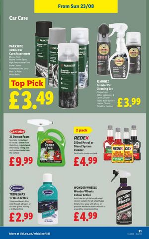 Lidl leaflet offers 20/08/2026 - 26/08/2026 page 25