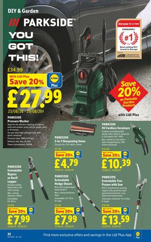 Lidl leaflet offers 20/08/2026 - 26/08/2026 page 26