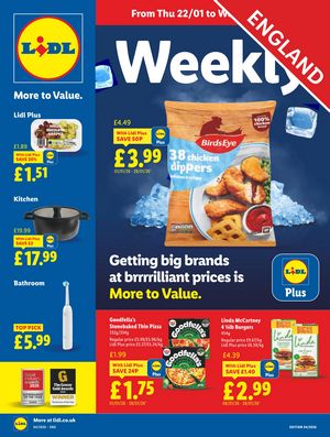 Lidl leaflet offers 22/01/2026 - 28/01/2026 page 1