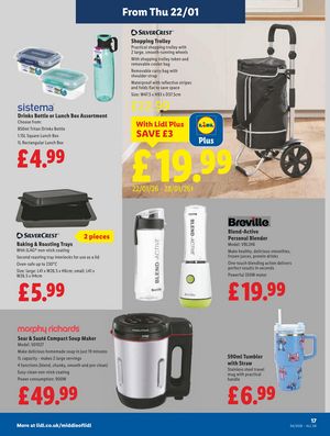 Lidl leaflet offers 22/01/2026 - 28/01/2026 page 17