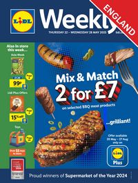 Lidl leaflet offers 22/05/2025 - 28/05/2025 page 1