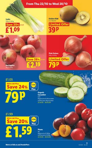 Lidl leaflet offers 22/10/2026 - 28/10/2026 page 3