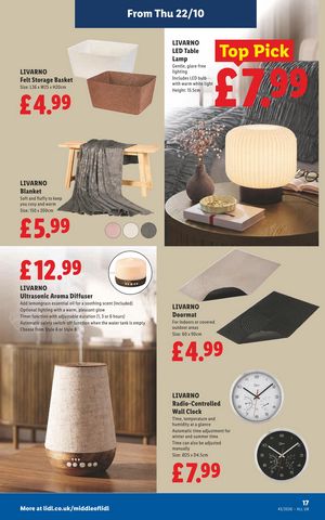 Lidl leaflet offers 22/10/2026 - 28/10/2026 page 21