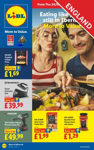 Lidl leaflet offers 24/09/2026 - 30/09/2026 page 1