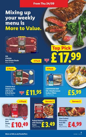 Lidl leaflet offers 24/09/2026 - 30/09/2026 page 5