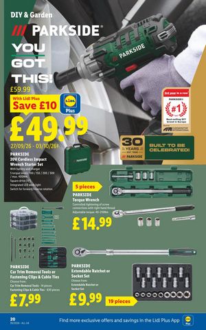 Lidl leaflet offers 24/09/2026 - 30/09/2026 page 22