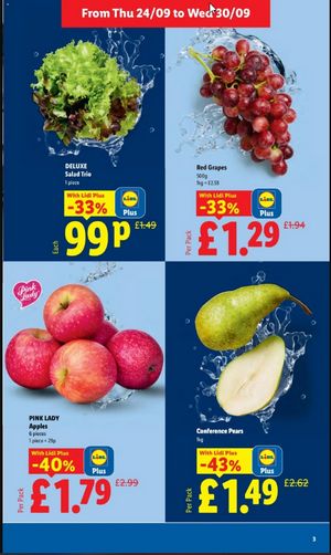 Lidl leaflet offers 25/09/2026 - 30/09/2026 page 3