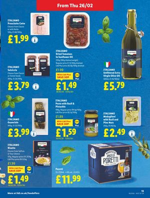 Lidl leaflet offers 26/02/2026 - 04/03/2026 page 13