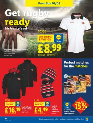 Lidl leaflet offers 29/01/2026 - 04/02/2026 page 20