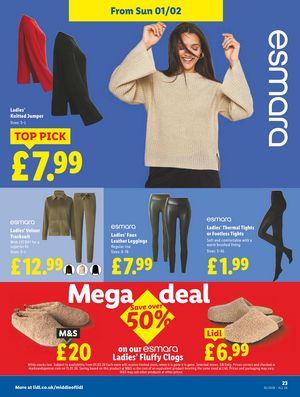 Lidl leaflet offers 29/01/2026 - 04/02/2026 page 23