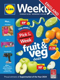 Lidl leaflet offers 30/01/2025 - 05/02/2025 page 1