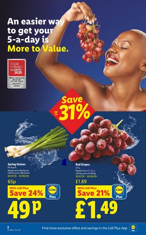 Lidl leaflet offers 30/07/2026 - 05/08/2026 page 2