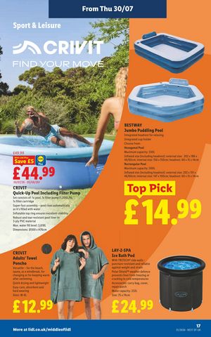 Lidl leaflet offers 30/07/2026 - 05/08/2026 page 19