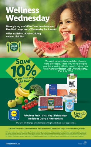 Lidl leaflet offers 30/07/2026 - 05/08/2026 page 25