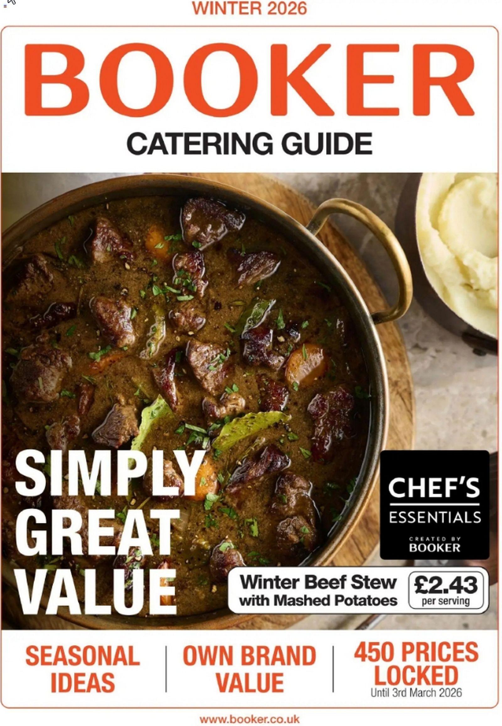 Bookers 07/01/2026 - 28/02/2026