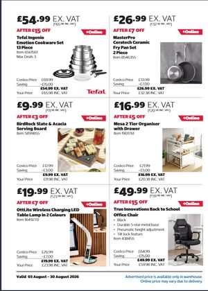 Latest Costco Warehouse Offers (UK) – 03/08/2026 - 30/08/2026 page 4