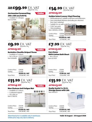 Latest Costco Warehouse Offers (UK) – 03/08/2026 - 30/08/2026 page 5