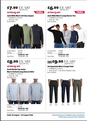 Latest Costco Warehouse Offers (UK) – 03/08/2026 - 30/08/2026 page 6