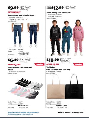 Latest Costco Warehouse Offers (UK) – 03/08/2026 - 30/08/2026 page 7