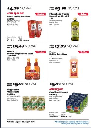 Latest Costco Warehouse Offers (UK) – 03/08/2026 - 30/08/2026 page 10