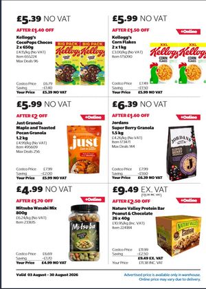 Latest Costco Warehouse Offers (UK) – 03/08/2026 - 30/08/2026 page 14