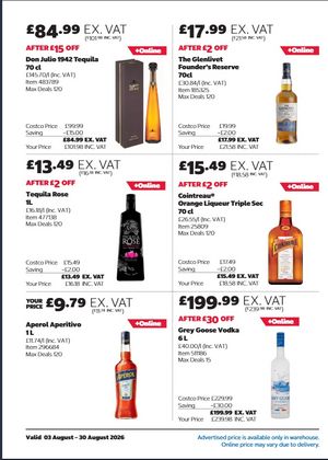 Latest Costco Warehouse Offers (UK) – 03/08/2026 - 30/08/2026 page 18